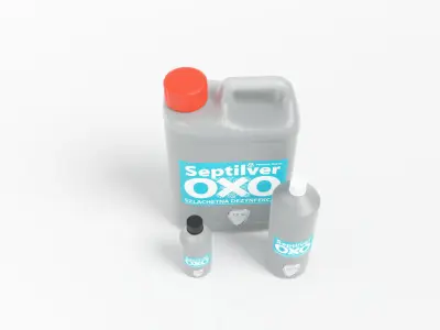 Chemical Bottle  3D model