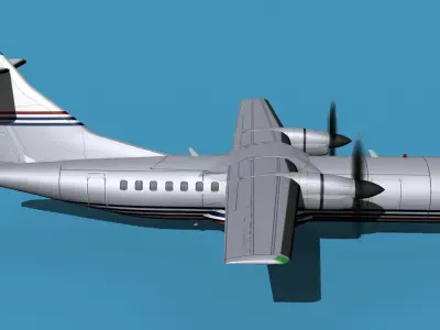 ATR-42-320 Corporate 4 3D model