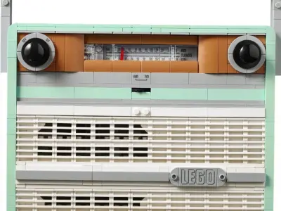 PixelBricks3D - LEGO Retro Radio 3D print model