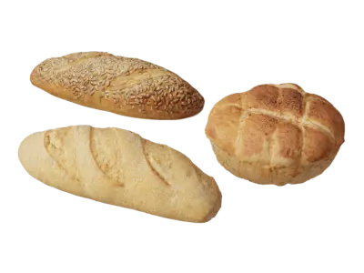  Assorted Bread Loaves Food Model  buy