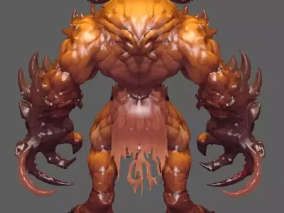 Monster Creature 3D model