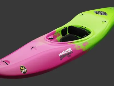 Kayak Creek - Jackson Nirvana 3D model