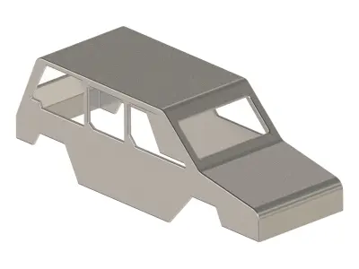 Vehicle Outer Body Frame 3D print model