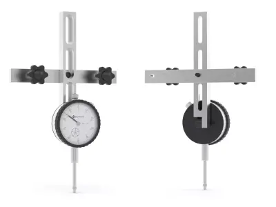 Table Saw Dial Indicator Gauge 3D model