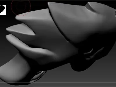 Hell cat 3d Model 3D print model