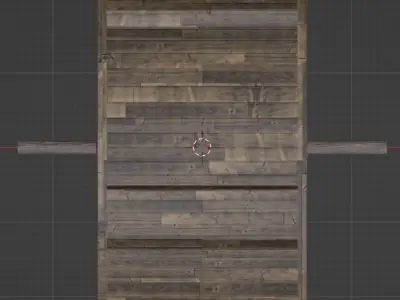 Water Wheel Free low-poly 3D model