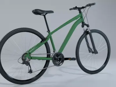Bike model 3D Blender 3D model