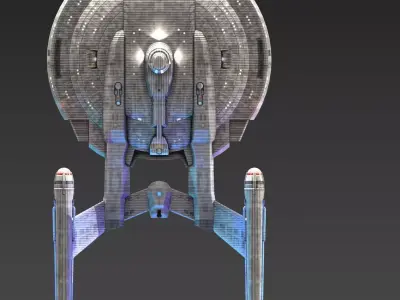 Star Trek Ship 3D model