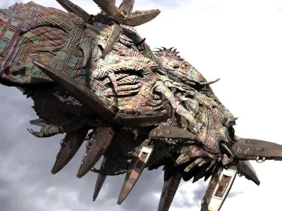 Genma Zeppelin 4 3D model