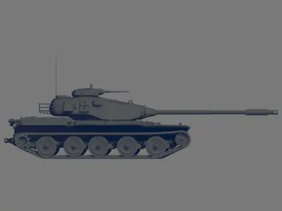 T95E1 3D model