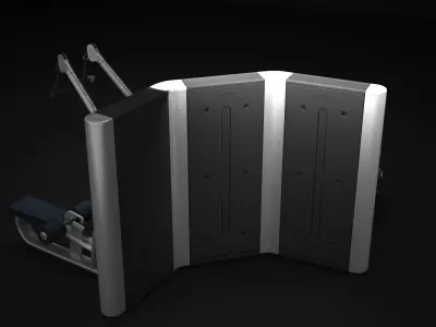 Multistation Wall Machine 3D model purchase