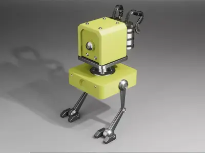 Hardsurface - Robot 3D model