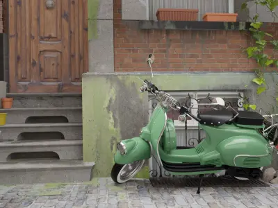 Vespa Model 3D model by sufticate