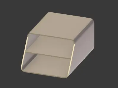 Small Office Items Collection Low-poly 3D model