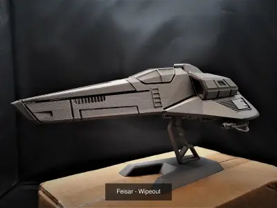 WipeOut 3D Model Pack