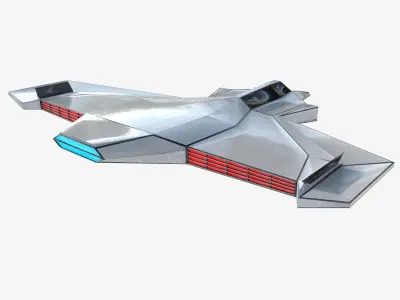 mosquito v10 Low-poly 3D model