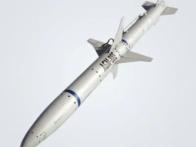 AGM-88 Sharm 3D model