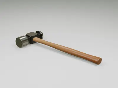 Cylinder Head Ball-Peen Hammer 3D model