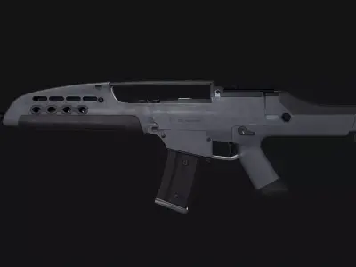 XM8 Rifle Low-poly 3D model purchase