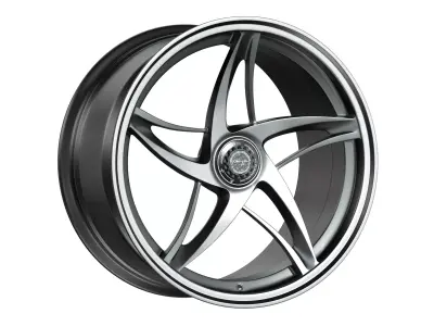 FORGED WHEEL P01 3D model