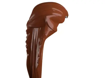 Custom3Dprint Minifigure Accessory - Minifigure Hair S2 - 023 3D print model