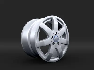 Rim Mercedes-Benz Code R44 3D model by DIStudios