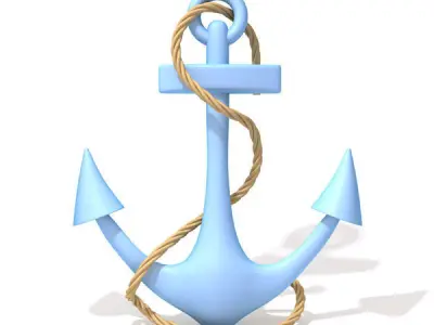 Anchor 3D model