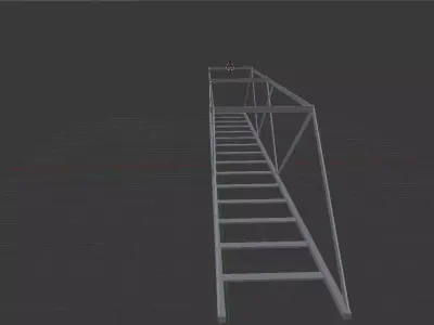 Ho scale model train bridge 3D print model