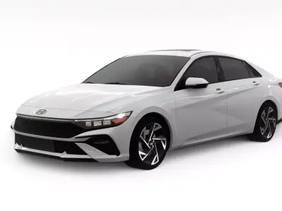 Hyundai Elantra 2025 3D model