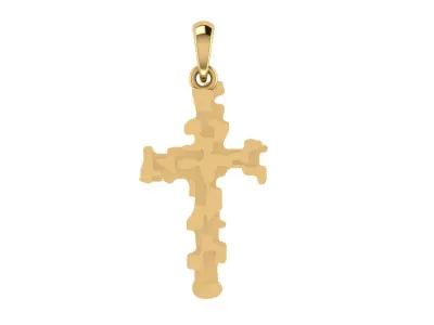 CROSS PENDANT CR197 3D print model