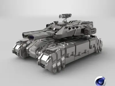  Fantastic Heavy Tank White 