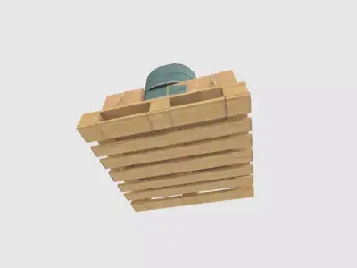 eine grobe cargo 3D model