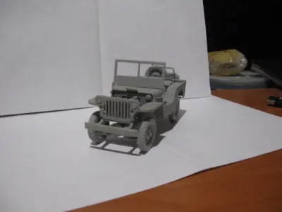 Willys MB 3D print model