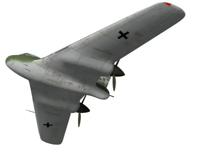 Messerschmitt Me329 3D model