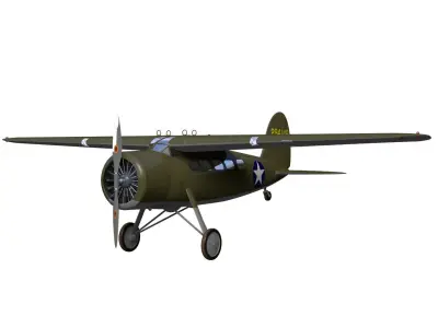 LOCKHEED VEGA 5B 3D model buy
