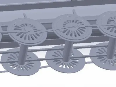 steam train 3D print model