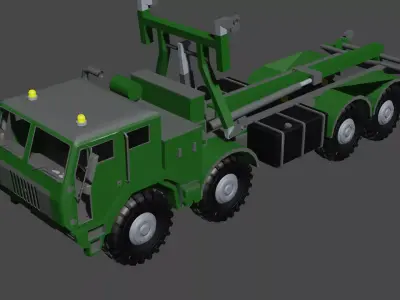 Ashok - Container Transport 3D model