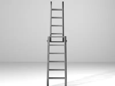 Ladder - Twolevel 3D model
