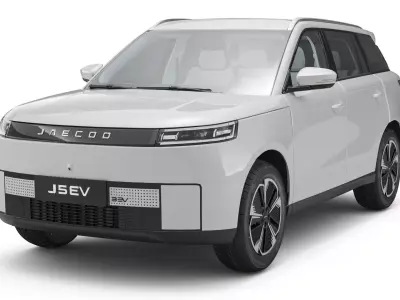 2026 Jaecoo J5 EV With Interior 3D model