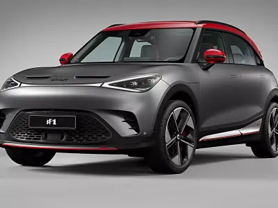 2023 Smart 1 Brabus 3D model