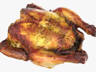 Roasted Chicken Collection 3 3D model