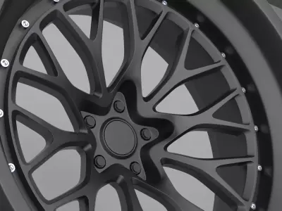 VT Forged SLT9 Wheels 3D model