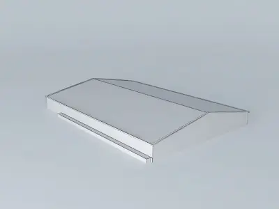 Eco Rail Building No 2 DummyOld Steam Days Free 3D model