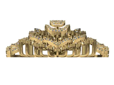 SOUTH STYLE PENDENT DESIGN  3D print model