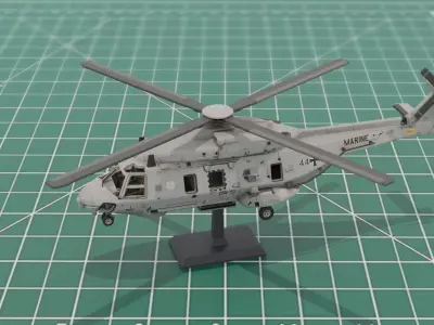 NH90 Naval Helicopter 3D Print  3D print model