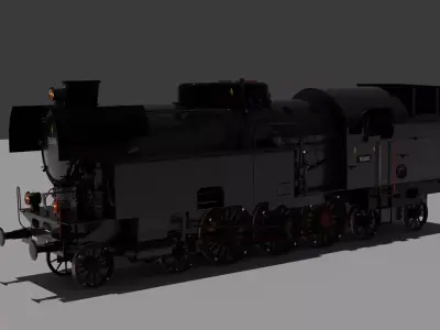 Train Engine  3D model