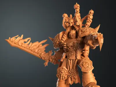Traitor Heavy Champion 3D print model