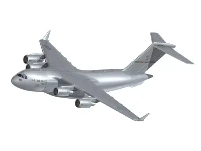 Boeing C-17 Globemaster III 3D model get