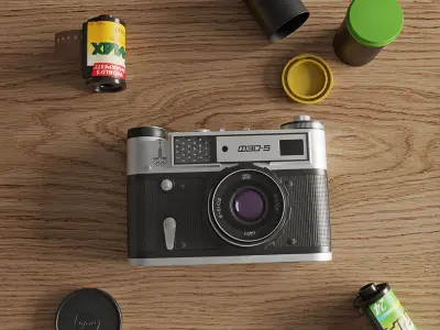 Camera Fed-5 3D model