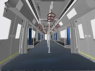 METRO COACH 3D model